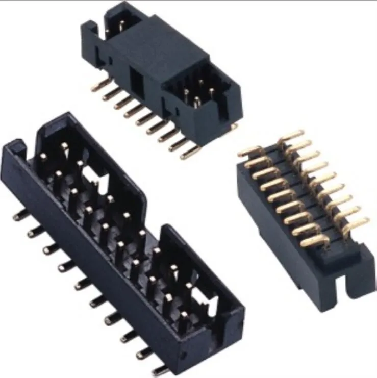 Passo de 2,0 mm encurtado SMT vertical H = 6,35 ouro