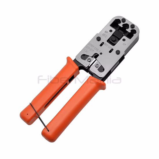 Ferramenta de crimpagem modular para plugues RJ45/8P8C RJ12/6P6C RJ11/6P4C/6P2C 4P4C/4P2C