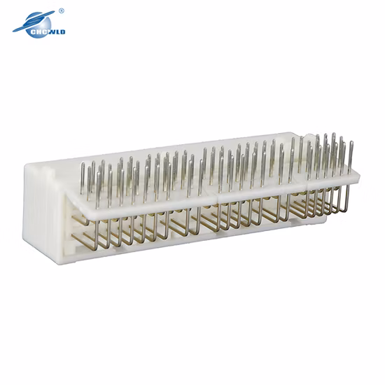 Te Connectivity Tyco 75 Pin Masculino Elétrico Automotivo Branco ECU Conector Fio para Embarcar Cabeçalho PCB 3
