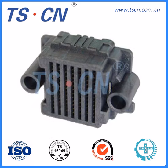 Conector masculino automotivo do encabeçamento do pino do PWB da bolacha do chicote de fios