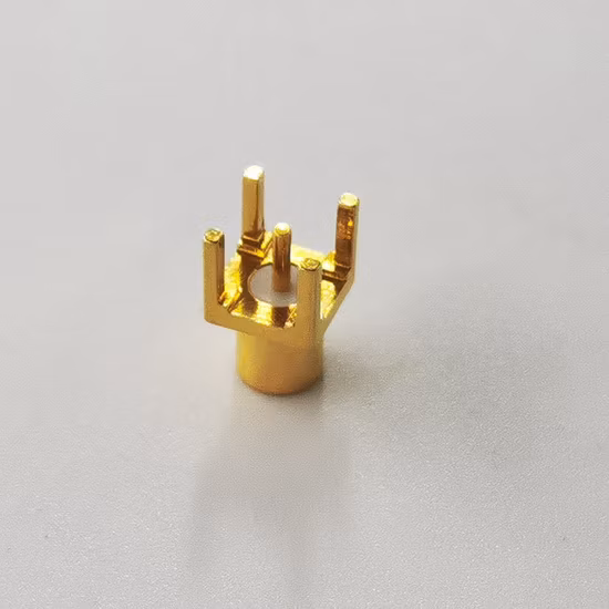 Conector Jack reto MCX para montagem em PCB
