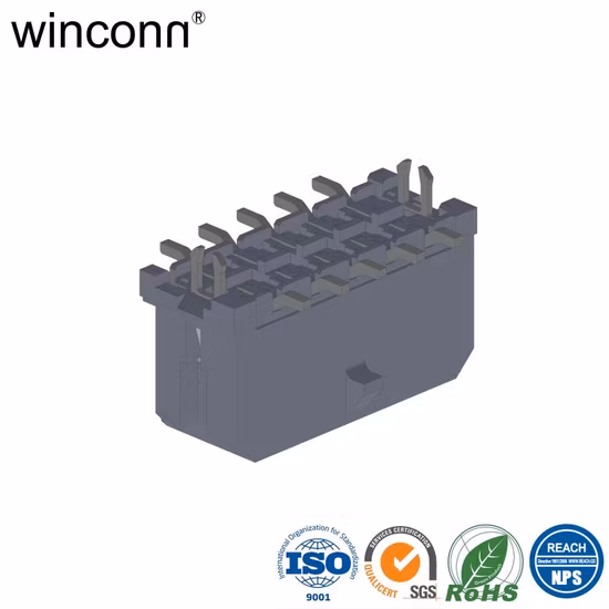 Conector eletrônico macho e fêmea SMT Wafer 3.0mm Pitch Connector 43645